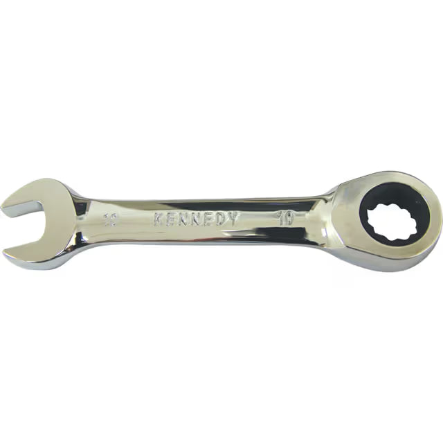 Kennedy Pro Metric Short Ratchet Combination Wrench CR-V Steel KENNEDY PRO