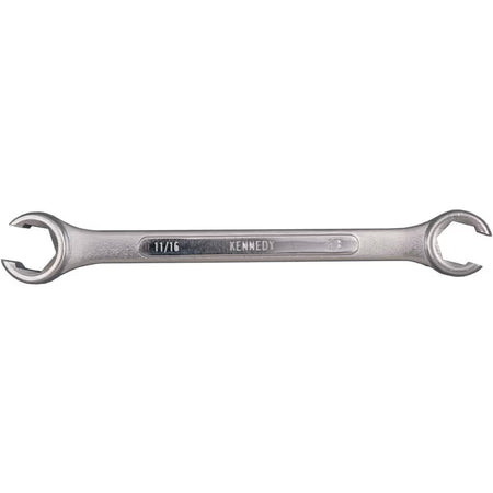 Kennedy Imperial Flare Nut Ring Spanner CV Steel Double End Satin KENNEDY