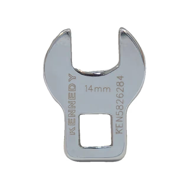 KENNEDY 3/8" Drive Metric Crowfoot Wrench 10mm–24mm CR-V KENNEDY