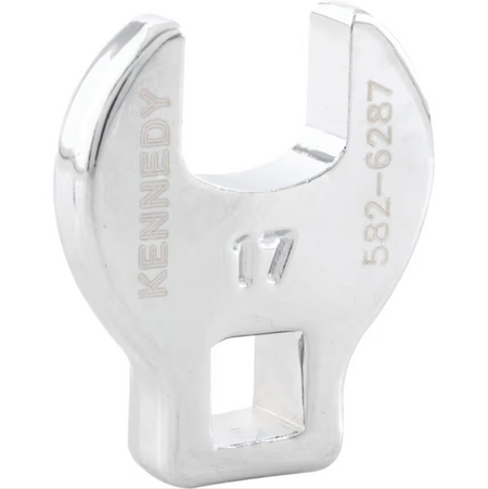 KENNEDY 3/8" Drive Metric Crowfoot Wrench 10mm–24mm CR-V KENNEDY
