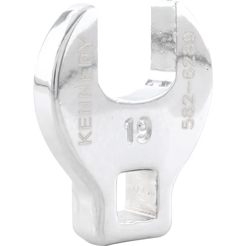 KENNEDY 3/8" Drive Metric Crowfoot Wrench 10mm–24mm CR-V KENNEDY