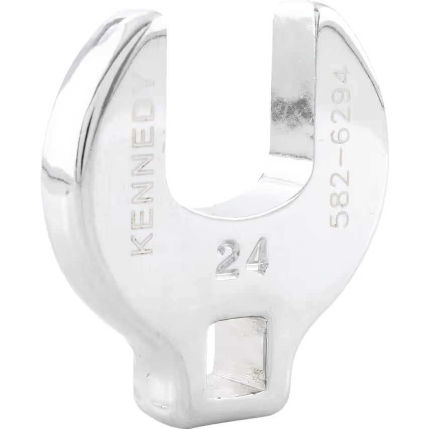 KENNEDY 3/8" Drive Metric Crowfoot Wrench 10mm–24mm CR-V KENNEDY