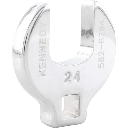 KENNEDY 3/8" Drive Metric Crowfoot Wrench 10mm–24mm CR-V KENNEDY
