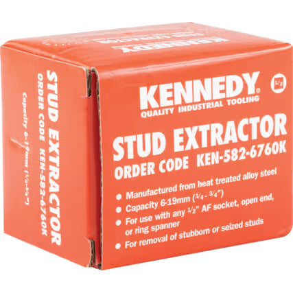Kennedy 1/2" Square Drive Stud Extractor KEN5826760K KENNEDY