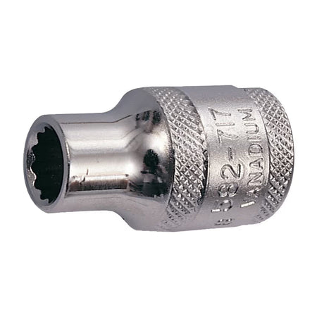 Kennedy 1/2" Drive AF Bi-Hex Socket Set Chrome Vanadium Imperial Range KENNEDY
