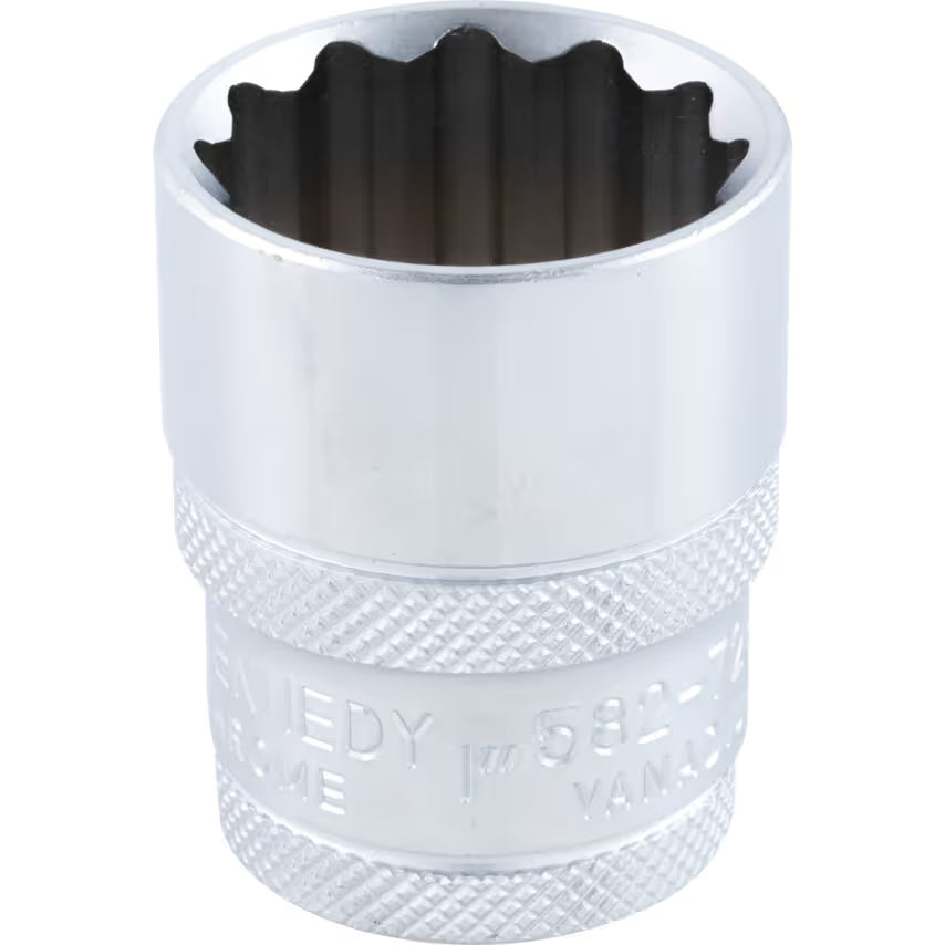 Kennedy 1/2" Drive AF Bi-Hex Socket Set Chrome Vanadium Imperial Range KENNEDY