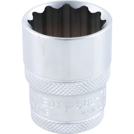 Kennedy 1/2" Drive AF Bi-Hex Socket Set Chrome Vanadium Imperial Range KENNEDY