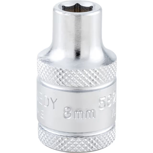 Kennedy 1/2" Drive 6 Point Single Hex Socket Metric 8–28mm KENNEDY