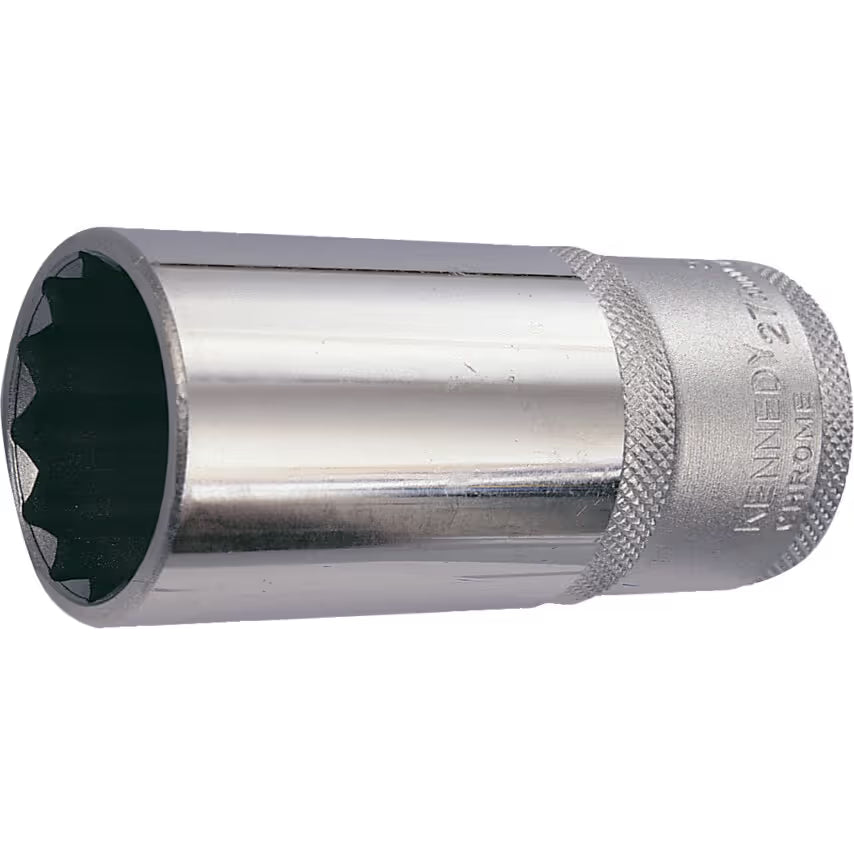 KENNEDY 1/2" Square Drive AF Deep Bi-Hex Socket CR-V Steel KENNEDY