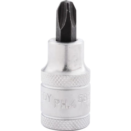 KENNEDY 1/2" Square Drive Screwdriver Bit Socket Set CR-V Steel KENNEDY