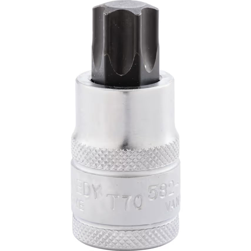 KENNEDY 1/2" Square Drive Screwdriver Bit Socket Set CR-V Steel KENNEDY