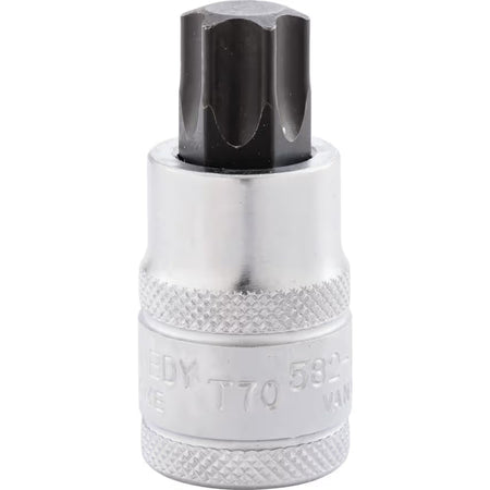 KENNEDY 1/2" Square Drive Screwdriver Bit Socket Set CR-V Steel KENNEDY