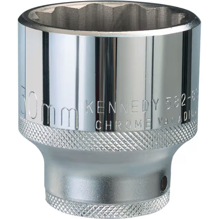 Kennedy 3/4" Square Drive Metric Bi-Hex Socket CR-V Standard KENNEDY