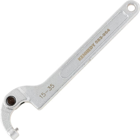 Kennedy Adjustable Pin Hook Wrench 15–180mm Chrome Vanadium KENNEDY