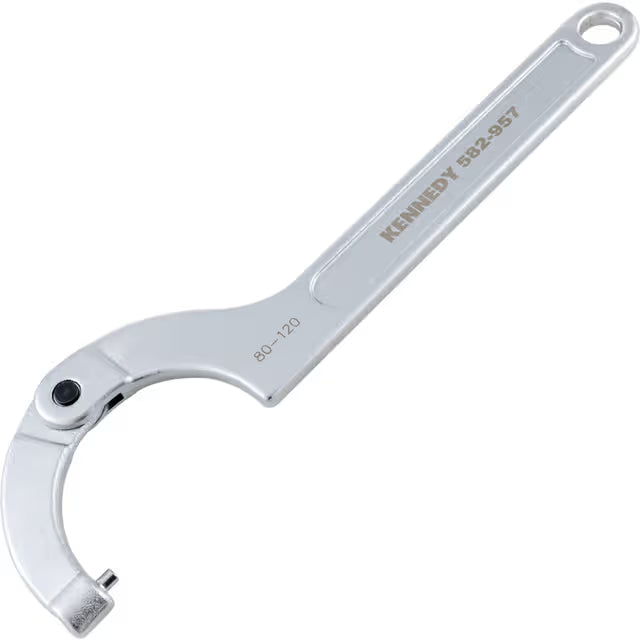 Kennedy Adjustable Pin Hook Wrench 15–180mm Chrome Vanadium KENNEDY