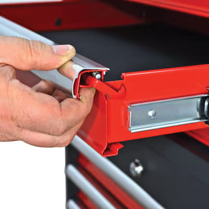KENNEDY 28" 6 Drawer Professional Tool Top Chest Red Storage Box KENNEDY PRO