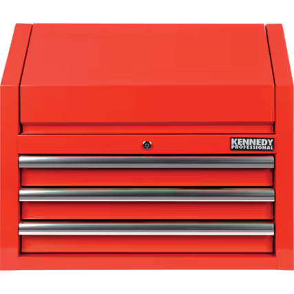 KENNEDY 3-Drawer Extra Heavy Duty Tool Chest for Workshop Storage KENNEDY