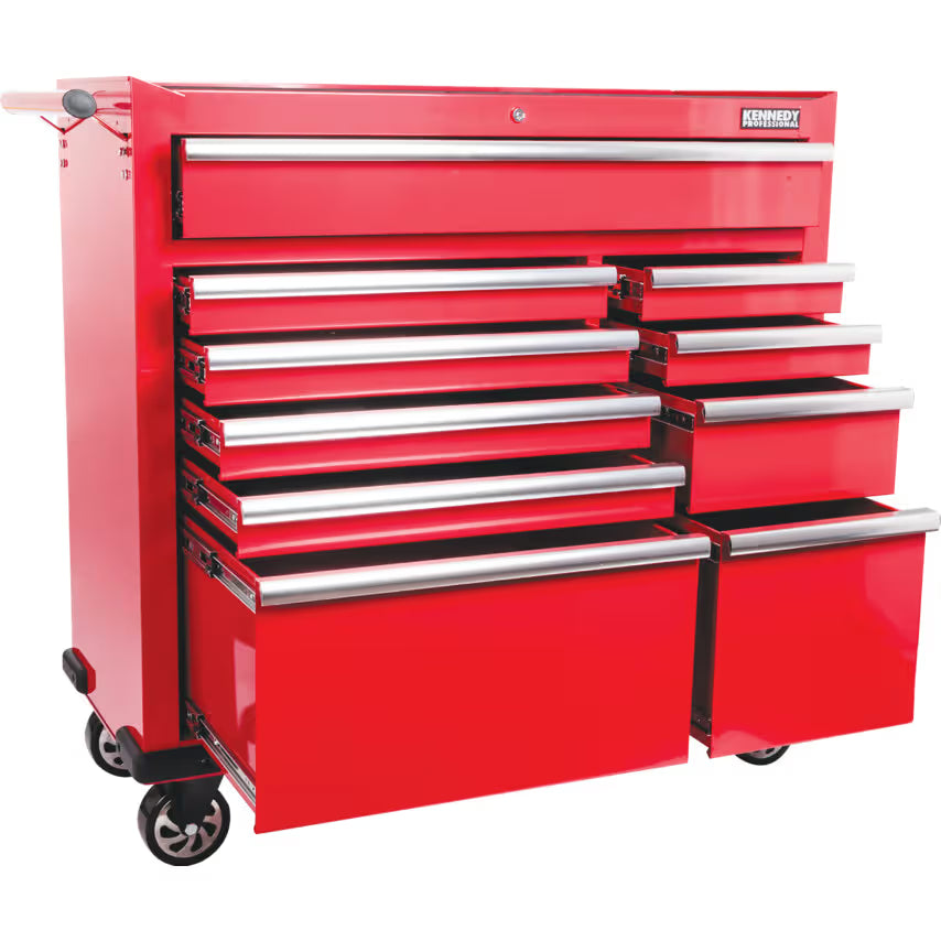 KENNEDY 10-Drawer Extra Duty XL Tool Cabinet for Workshop Storage KENNEDY PRO