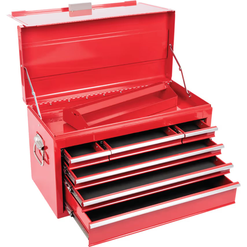 KENNEDY Red 6-Drawer Professional Tool Chest for Workshop Storage KENNEDY