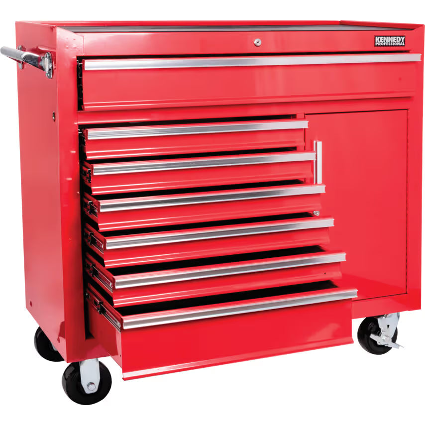 KENNEDY 7-Drawer Extra Large Tool Roller Cabinet for Workshops KENNEDY
