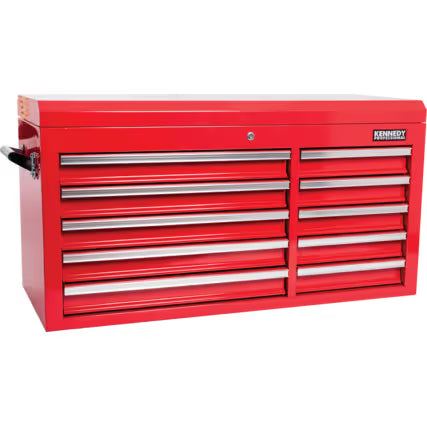 KENNEDY 10-Drawer Extra Large Tool Chest for Workshop Storage KENNEDY