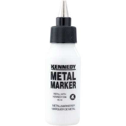 BALL POINT PAINT MARKER 45mlWHITE KENNEDY