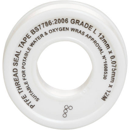 12mmx12M PTFE THREAD SEALING TAPEBS6920 KENNEDY