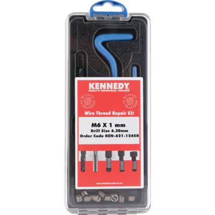 KENNEDY Metric Thread Repair Kit M5–M16 Stainless Steel Inserts KENNEDY