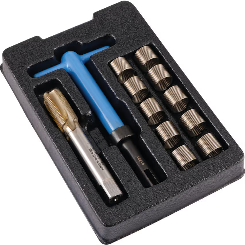 KENNEDY Metric Thread Repair Kit M5–M16 Stainless Steel Inserts KENNEDY