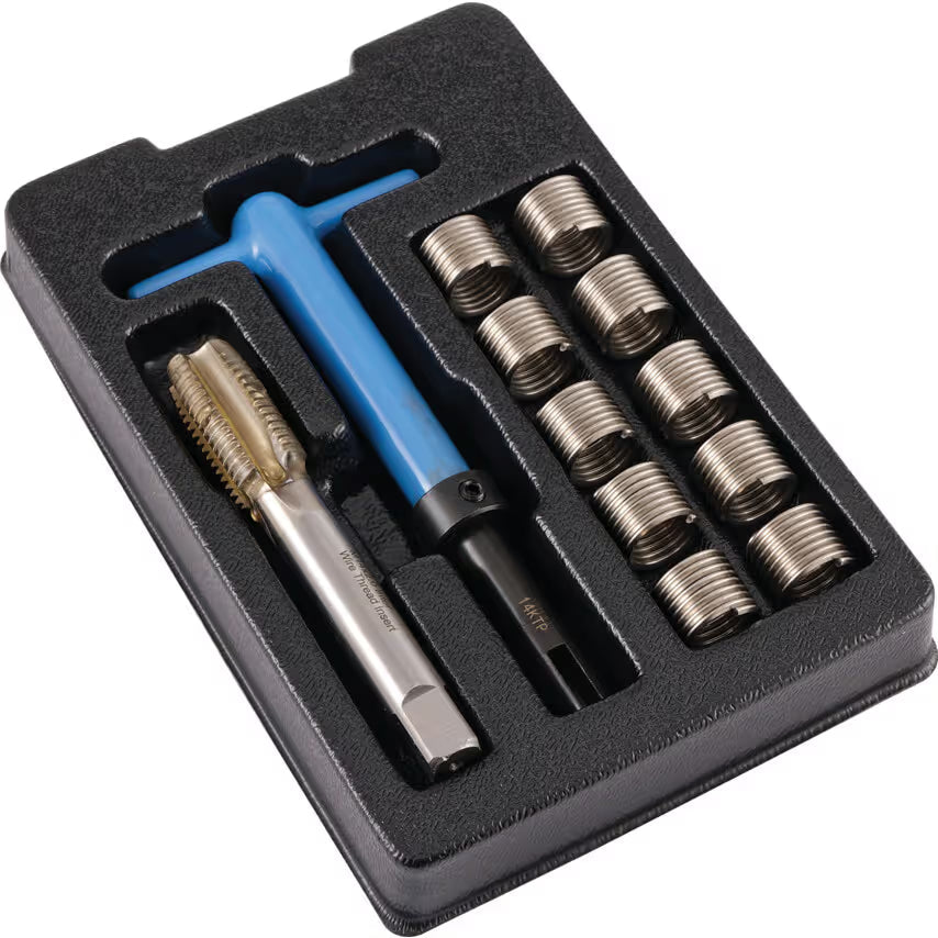 KENNEDY Metric Thread Repair Kit M5–M16 Stainless Steel Inserts KENNEDY