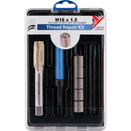 KENNEDY Metric Thread Repair Kit M5–M16 Stainless Steel Inserts KENNEDY