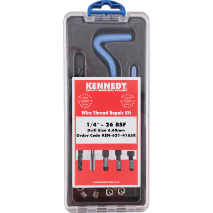 KENNEDY BSF Thread Repair Kit New Style with Stainless Steel Inserts KENNEDY
