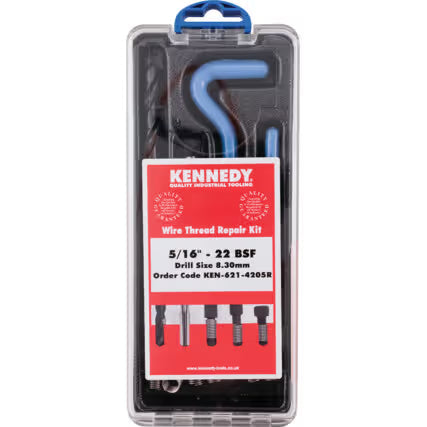 KENNEDY BSF Thread Repair Kit New Style with Stainless Steel Inserts KENNEDY