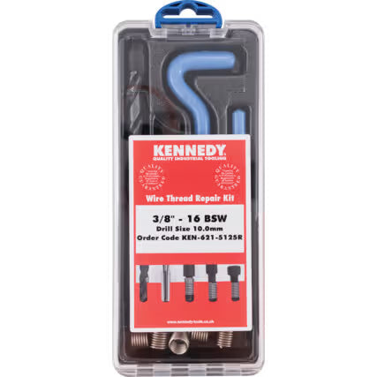 KENNEDY 3/8" BSW Thread Repair Kit New Style KENNEDY