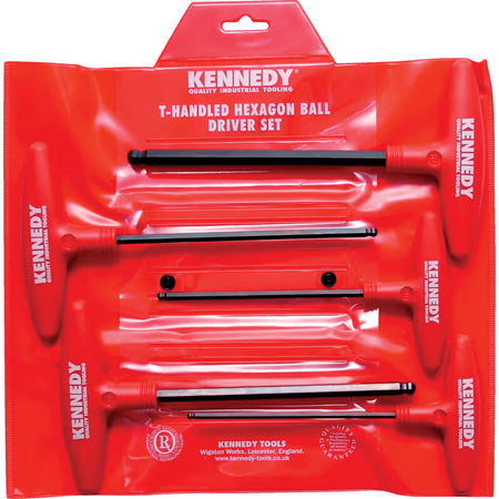 KENNEDY Metric T-Handle Ball Driver Set 5-Piece KENNEDY