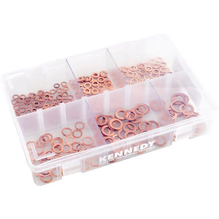 KENNEDY Metric Copper Washer Kit for Sealing & Maintenance KENNEDY