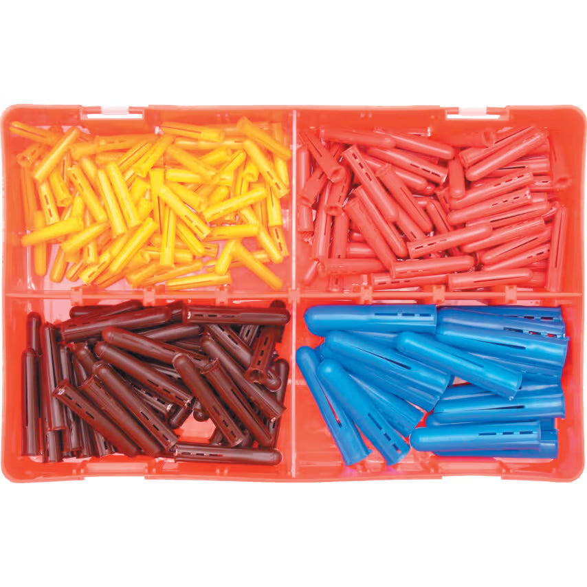 KENNEDY Wall Plugs Red Blue Yellow Brown Kit for Fixing KENNEDY