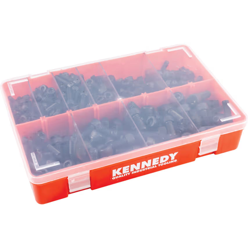 KENNEDY Metric Socket Cap Screw Kit Assorted Fastener Set Techno Tools & Equipment