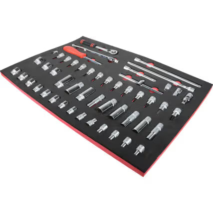 KENNEDY TCC075 7-Drawer Tool Control Cabinet Set 75-Piece KENNEDY PRO