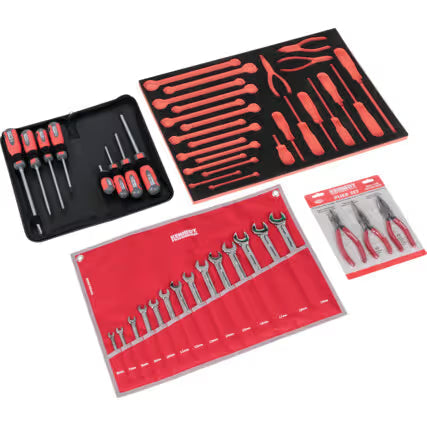 KENNEDY TCC025 7D Tool Control Cabinet Set 25-Piece KENNEDY PRO