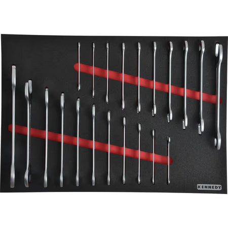 KENNEDY 62-Piece Cantilever Toolbox Tool Set for Workshop & DIY KENNEDY PRO