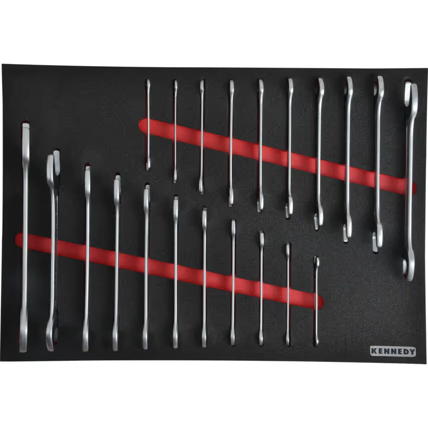 KENNEDY 62-Piece Cantilever Toolbox Tool Set for Workshop & DIY KENNEDY PRO