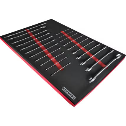 KENNEDY 62-Piece Cantilever Toolbox Tool Set for Workshop & DIY KENNEDY PRO