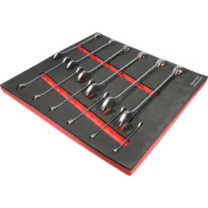 KENNEDY 12PC Imperial Combination Spanner Set with Foam M1832 KENNEDY