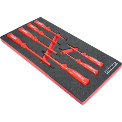 KENNEDY 7-Piece Insulated VDE Screwdriver Set with Foam KENNEDY