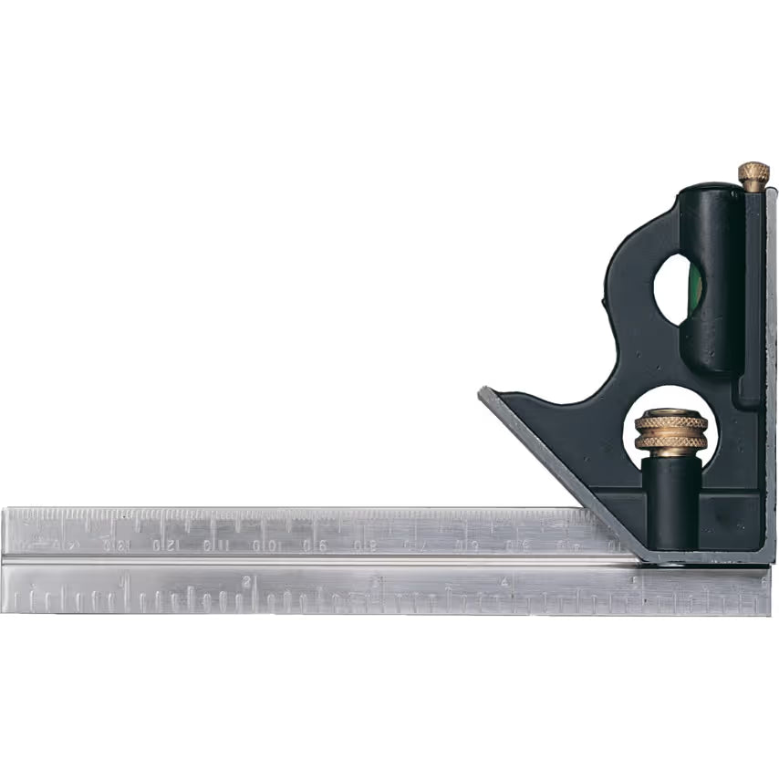 KENNEDY 6" Diecast Combination Square & Rule for Accurate Measuring KENNEDY