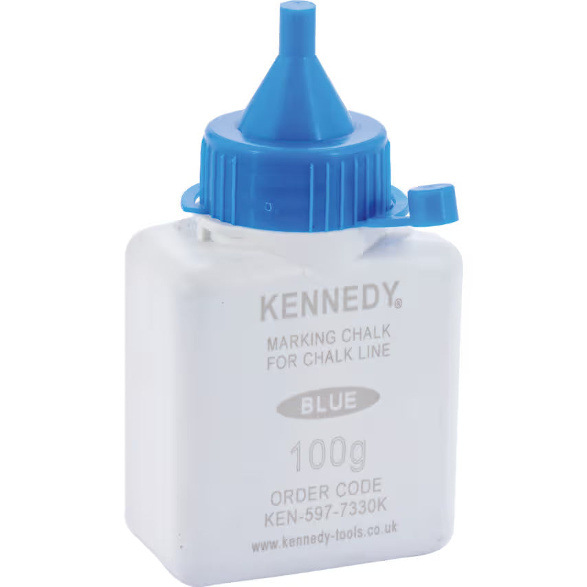 KENNEDY Chalk Line Refill 100g & 250g Blue Red White KENNEDY