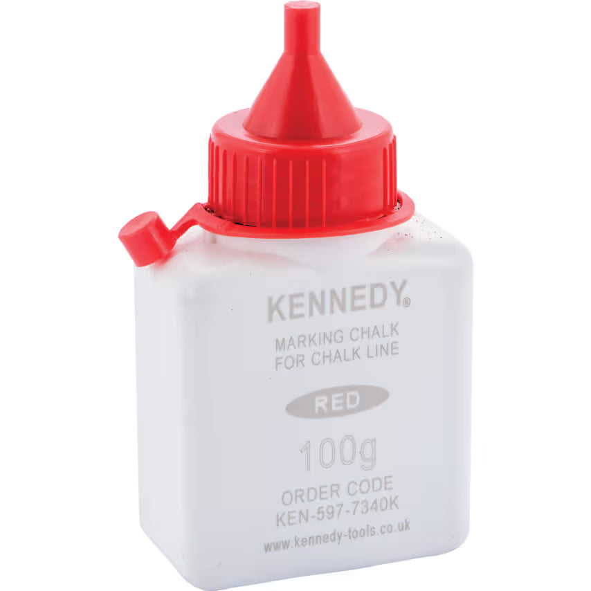 KENNEDY Chalk Line Refill 100g & 250g Blue Red White KENNEDY