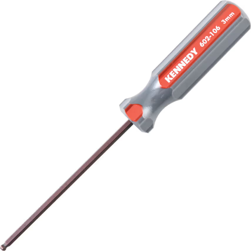 KENNEDY Metric Hexagon Ball Driver Set 3mm to 10mm KENNEDY