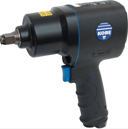 Kobe B7444 1/2" Air Impact Wrench full product view with composite body (KBE2704040K)